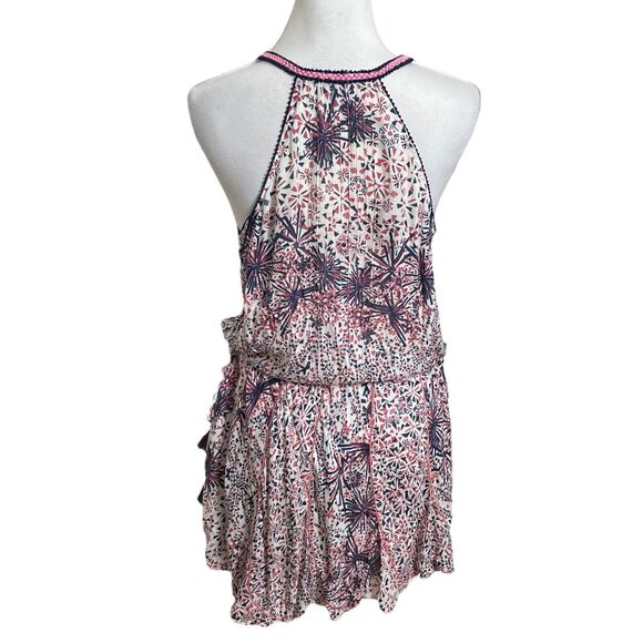 Poupette St Barth Nola Mini Dress Women’s Size Small Boho Tank Slinky Weave - Picture 6 of 12